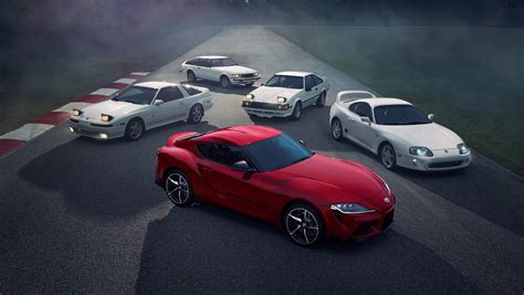 evolution of toyota supra.